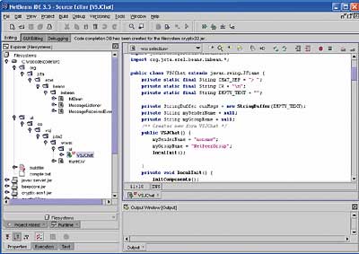 Figure 1: The NetBeans IDE