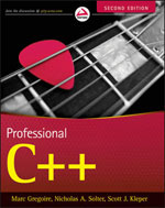 Professional C++ 2e Book Cover