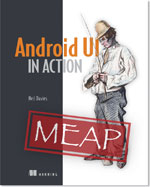 Android UI In Action Book Cover