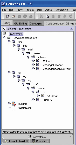 Figure 3: The mounted filesystem