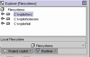 Figure 4: the filesystem pane