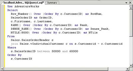 Improvements to Transact-SQL - Database tutorial - developer Fusion