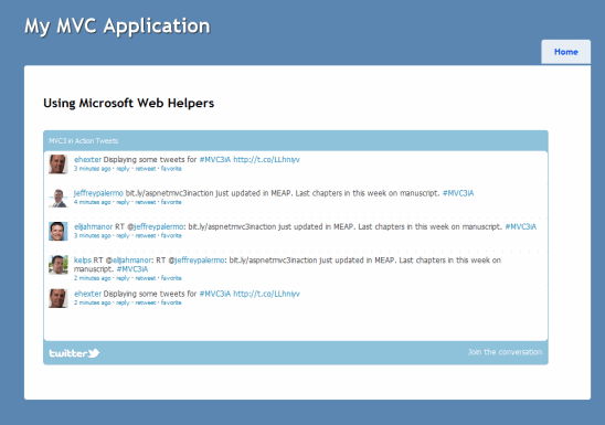 Twitter helper screenshot